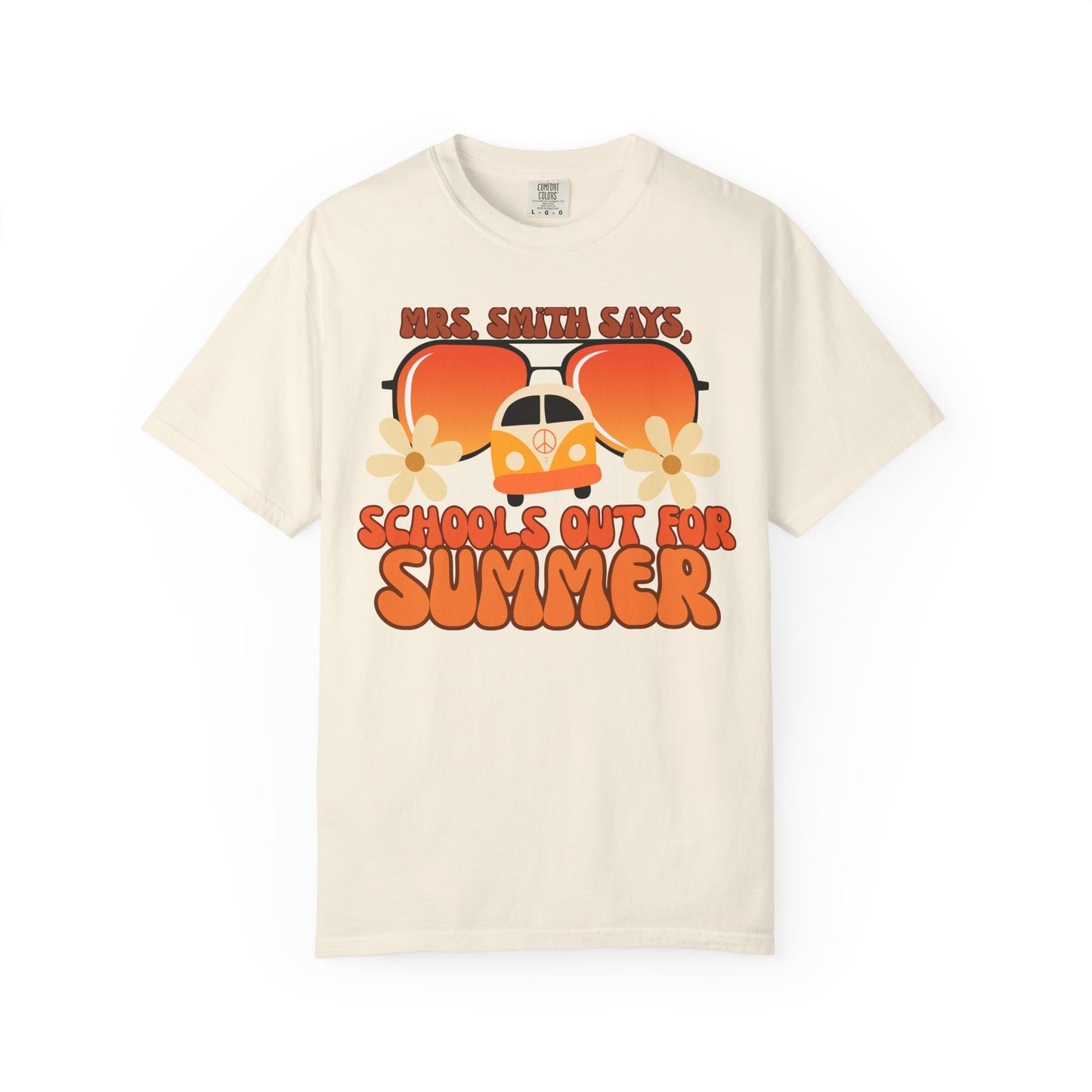 Custom Cat, Comfort Color, Tshirt, BoHo Cat Tee, Holiday Apparel, Retro Cat Lover, 70's Cat Vibe Tee, Cat Mom, Cat Dad, Gift for Mom,