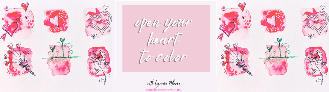 ❤️ Open Your Heart to Color: A Love-infused Art Postcard Workshop
