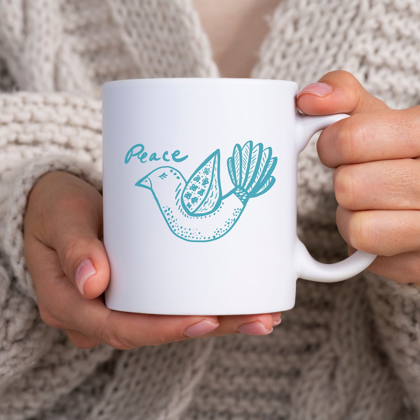 Dove of Peace - Ceramic Mug