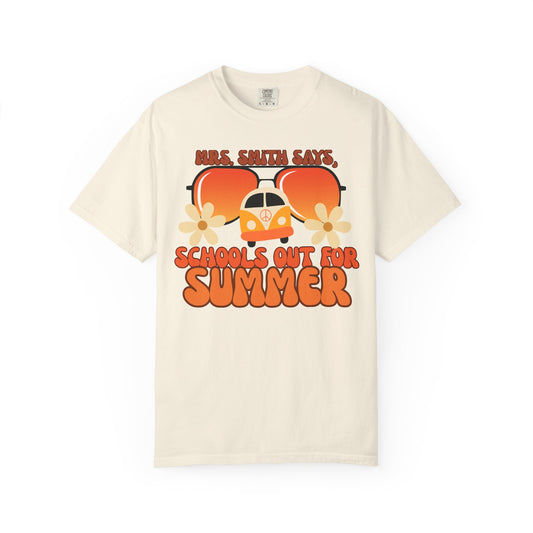 Custom Cat, Comfort Color, Tshirt, BoHo Cat Tee, Holiday Apparel, Retro Cat Lover, 70's Cat Vibe Tee,  Cat Mom, Cat Dad, Gift for Mom,