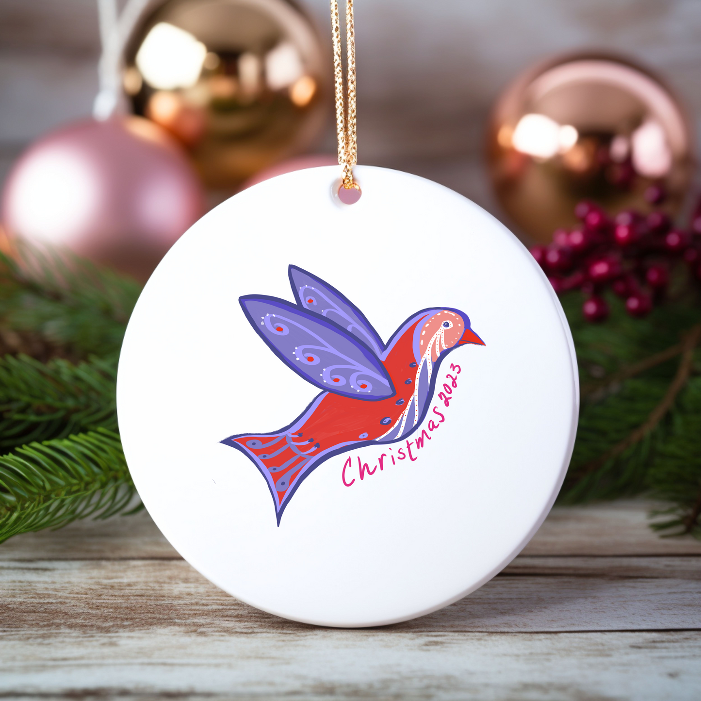 Festive Flight - Keepsake Ornament